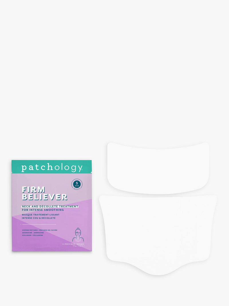Patchology Firm Believer neck and décolleté mask, UK version