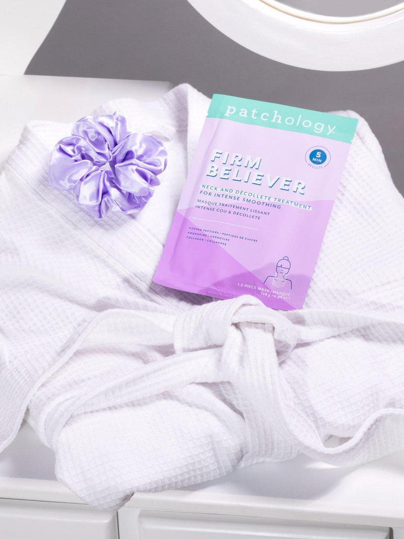 Patchology Firm Believer neck and décolleté mask, UK version
