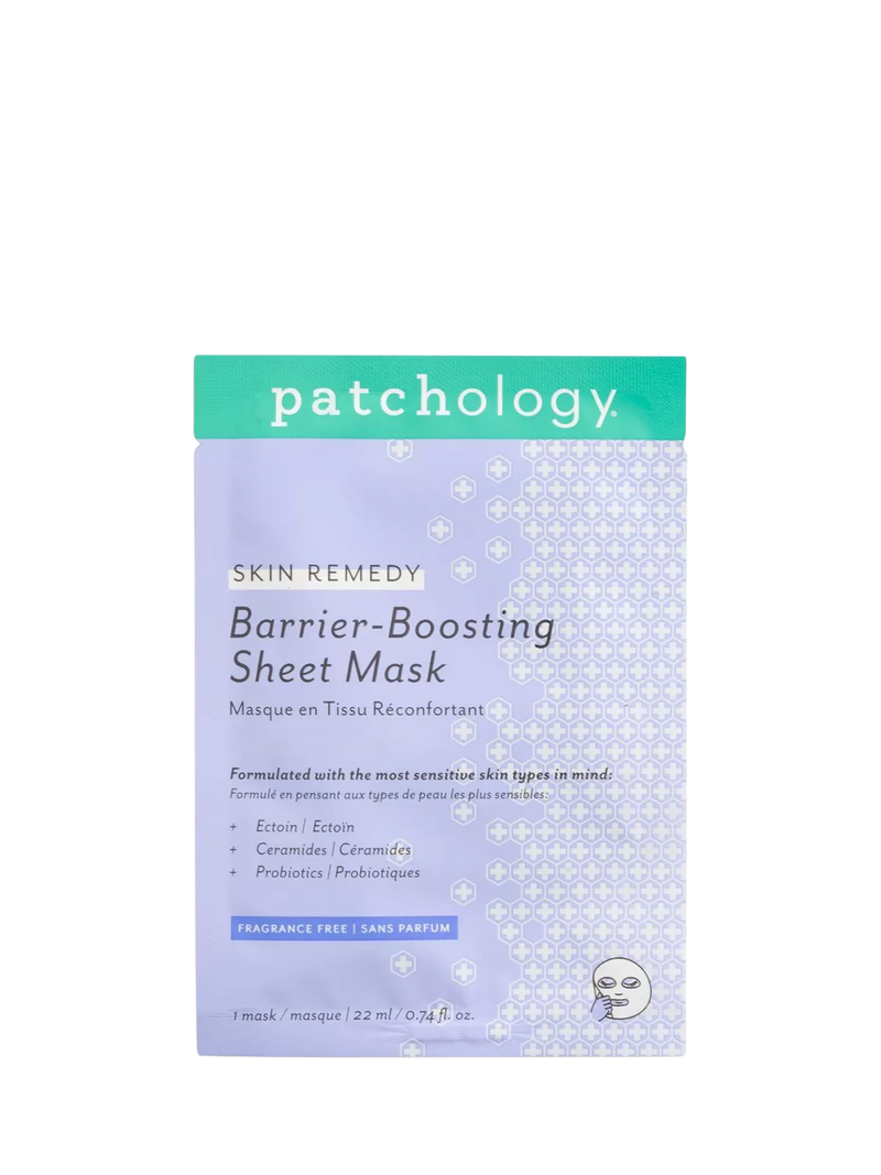 Patchology Barrier-Boosting sheet mask x1, imported from the UK