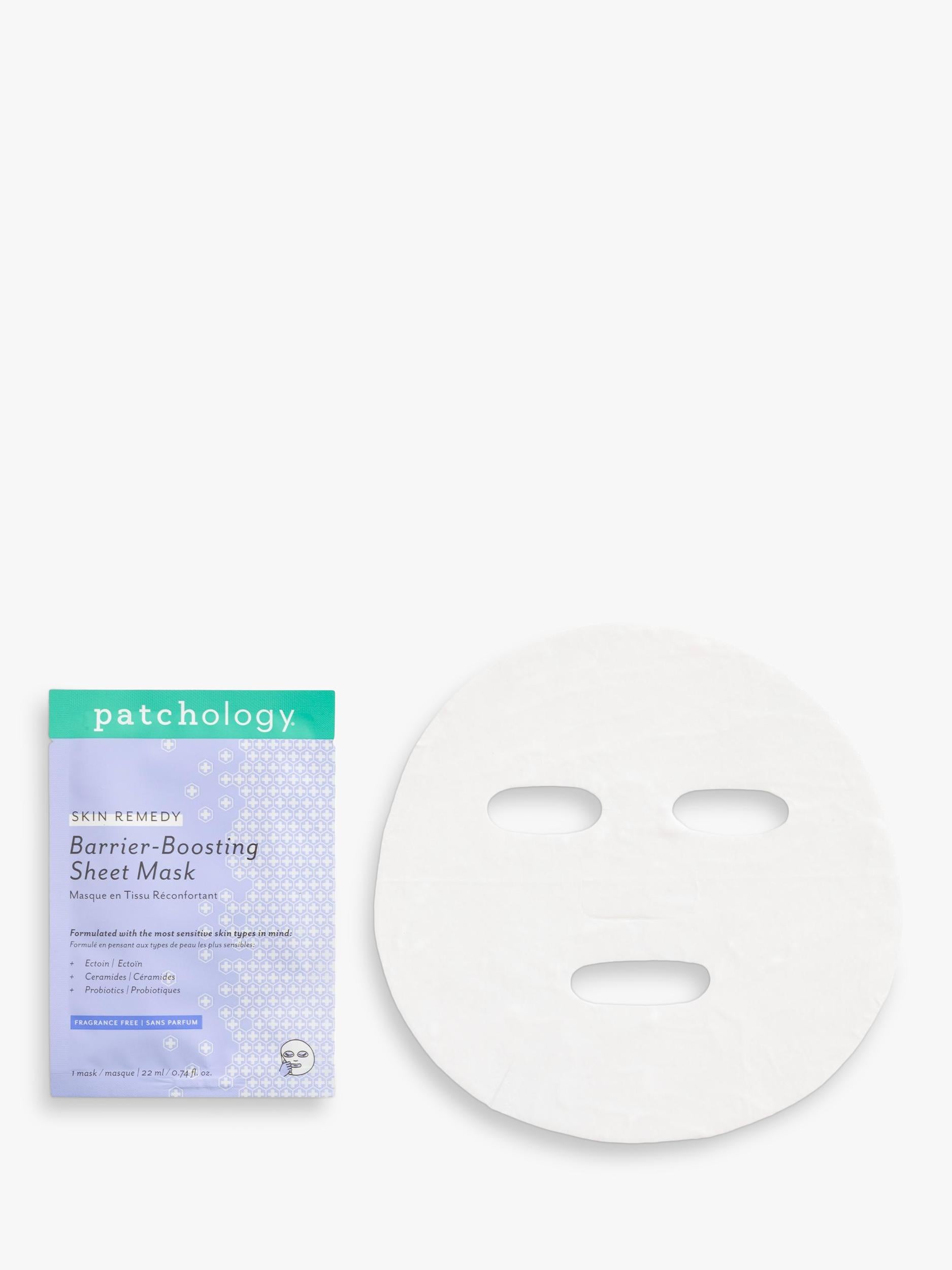 Patchology Barrier-Boosting sheet mask x1, imported from the UK