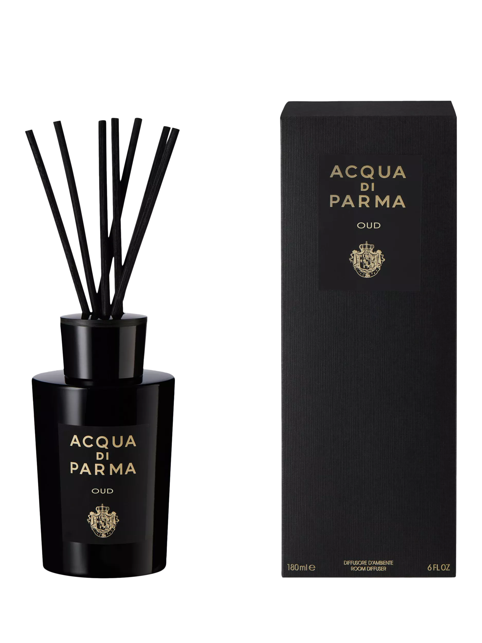 Acqua di Parma Oud Scented Room Diffuser 180ml - British product