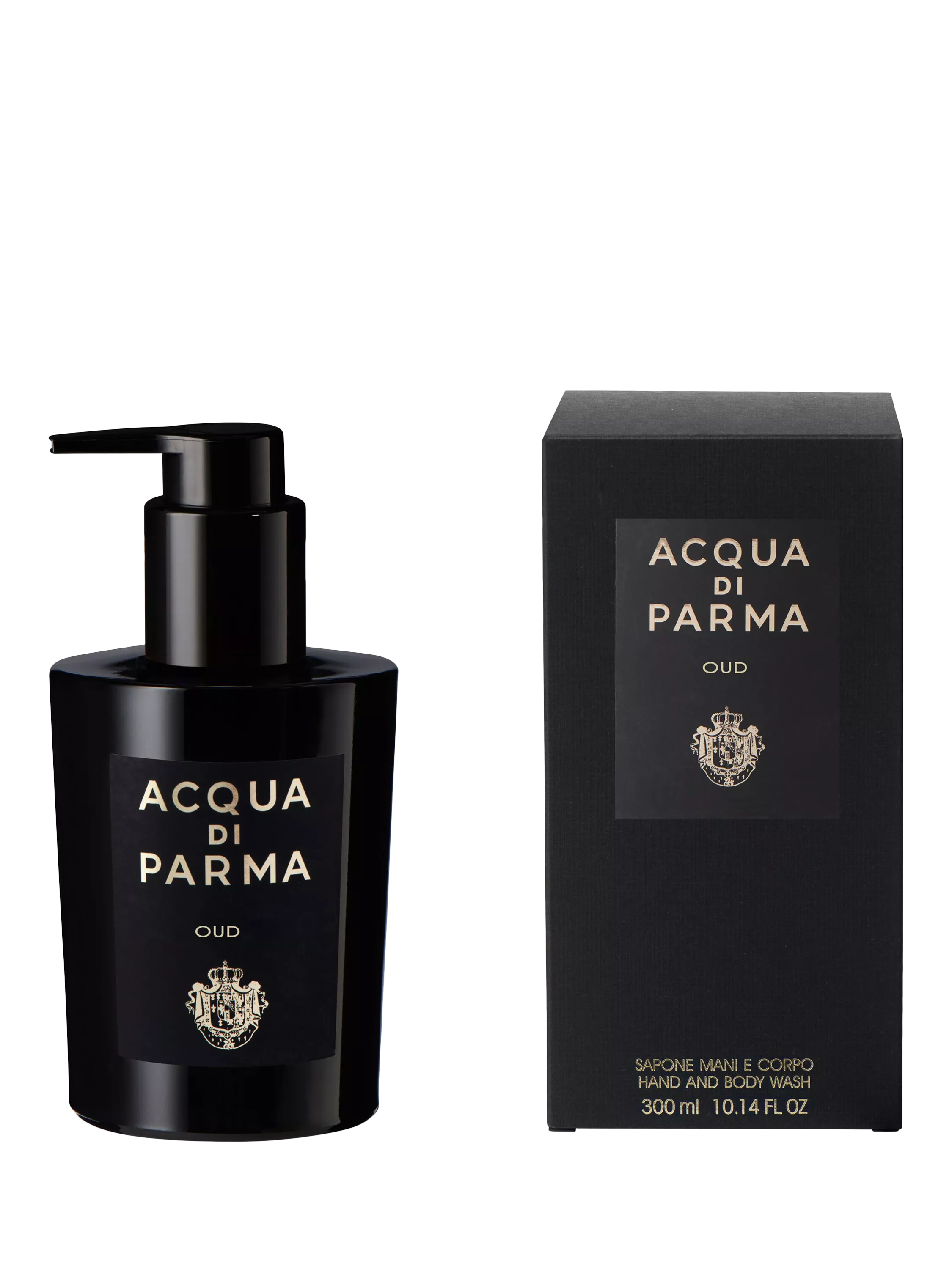 Acqua di Parma Oud hand and body wash 300ml - British product
