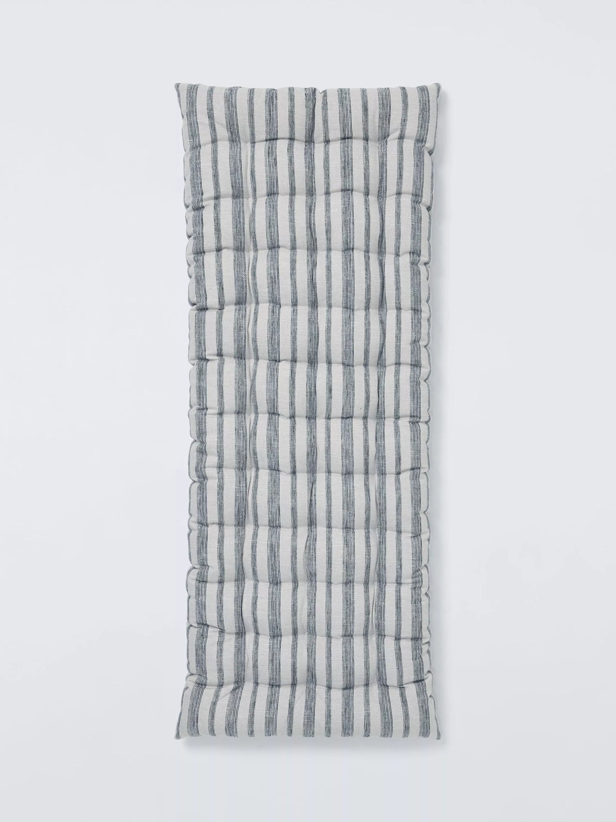 John Lewis woven stripe bench cushion - British product
