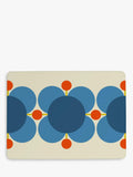 Orla Kiely Atomic Flower cork-backed placemats set of 6 assorted, imported from the UK
