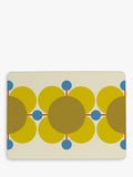 Orla Kiely Atomic Flower cork-backed placemats set of 6 assorted, imported from the UK
