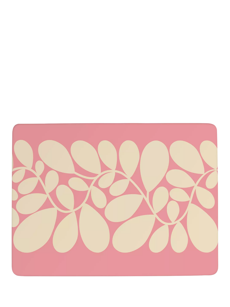 Orla Kiely Sycamore Stripe cork-backed placemat set of 6 - British product