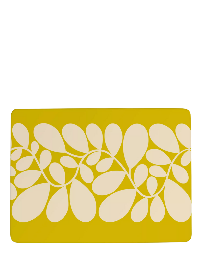 Orla Kiely Sycamore Stripe cork-backed placemat set of 6 - British product