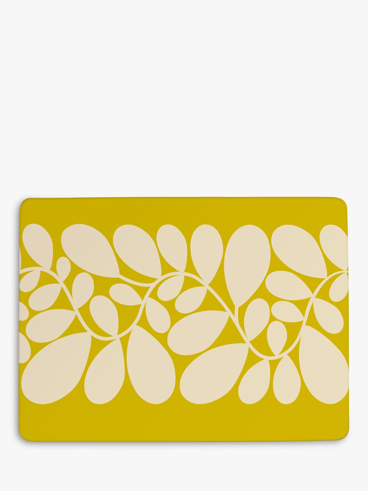 Orla Kiely Sycamore Stripe cork-backed placemat set of 6 - British product