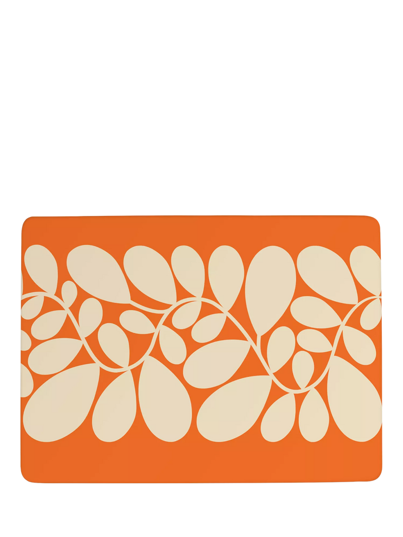 Orla Kiely Sycamore Stripe cork-backed placemat set of 6 - British product