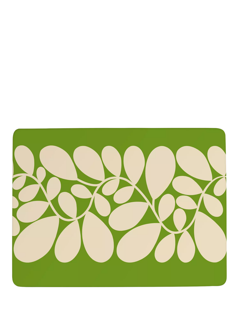 Orla Kiely Sycamore Stripe cork-backed placemat set of 6 - British product