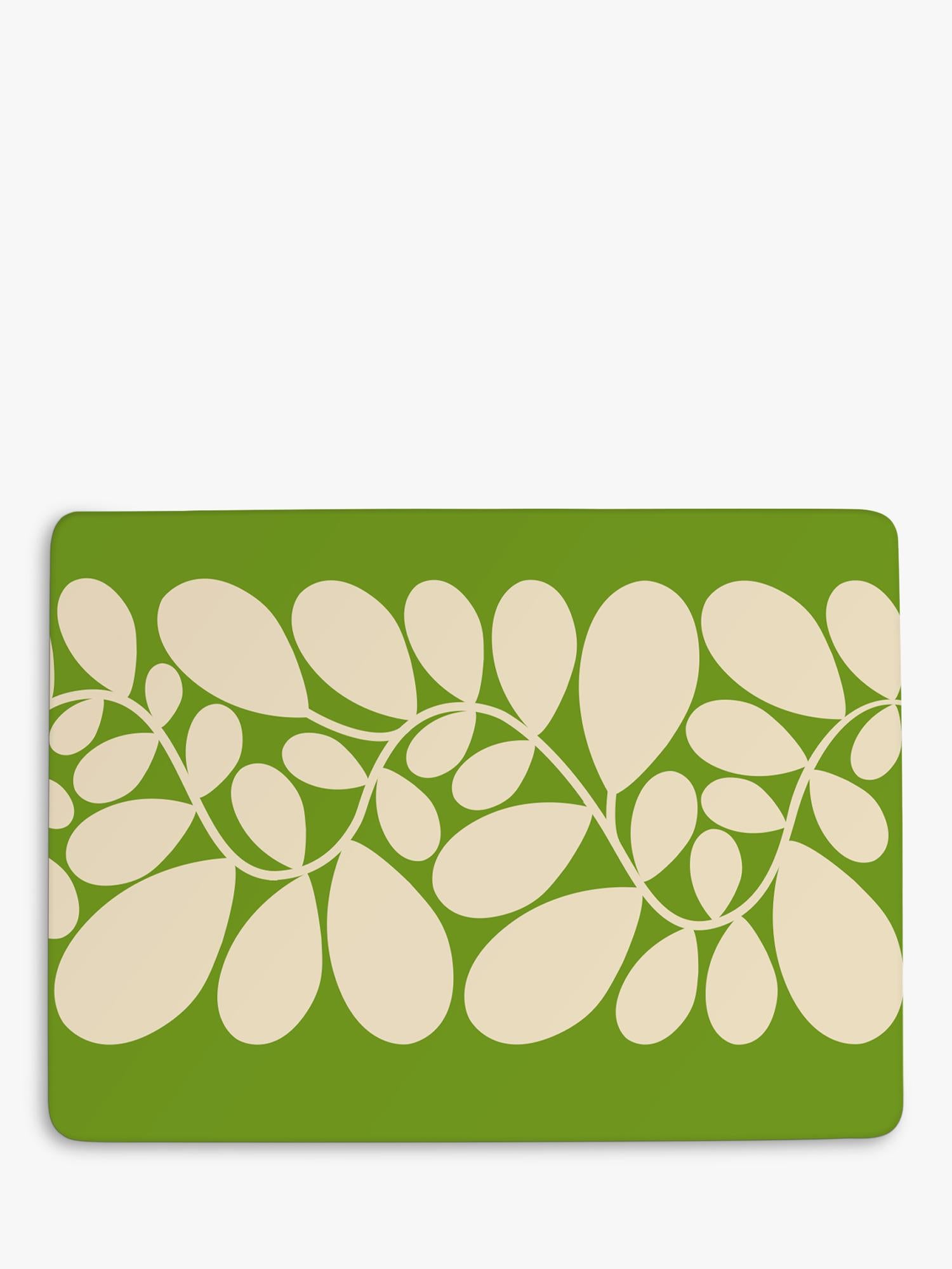 Orla Kiely Sycamore Stripe cork-backed placemat set of 6 - British product