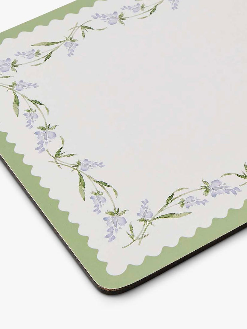 Sophie Conran Lavandula cork-backed placemats set of 6, UK version