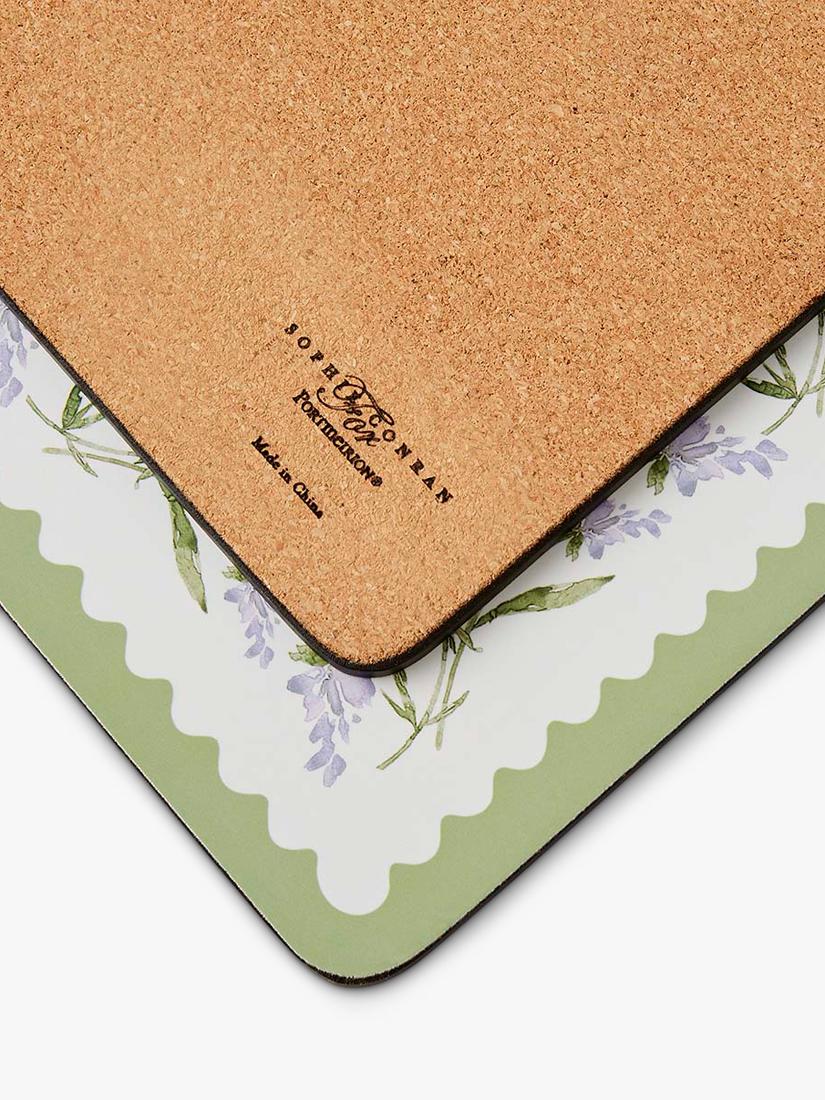 Sophie Conran Lavandula cork-backed placemats set of 6, UK version