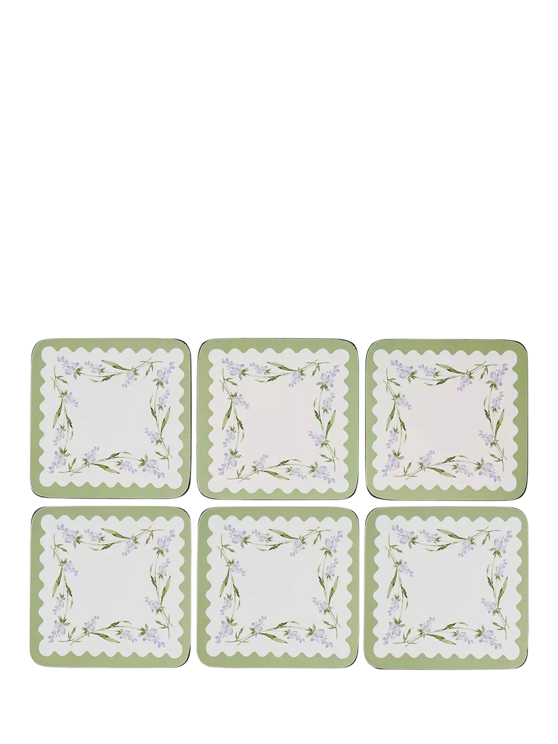 Sophie Conran Lavandula coaster set purple multi - British product