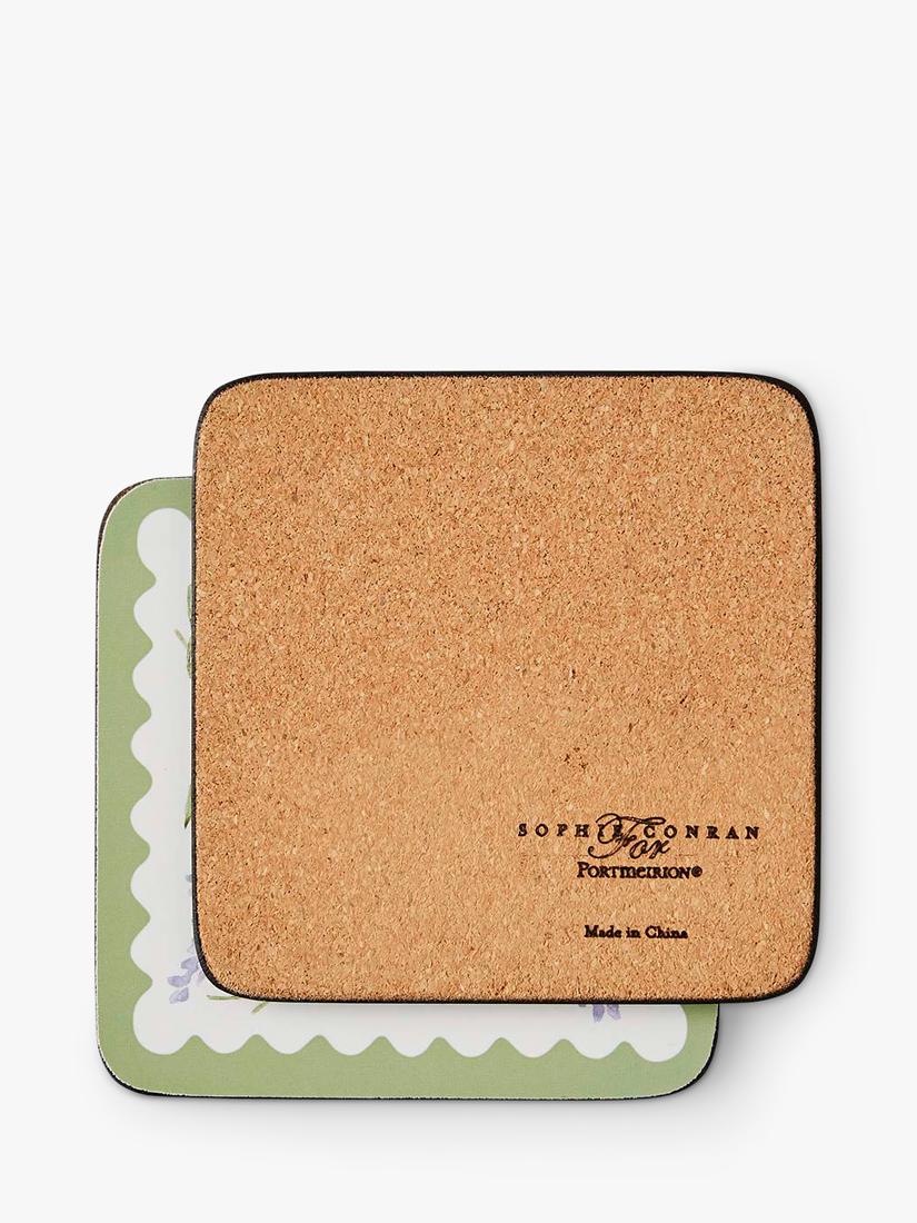 Sophie Conran Lavandula coaster set purple multi - British product