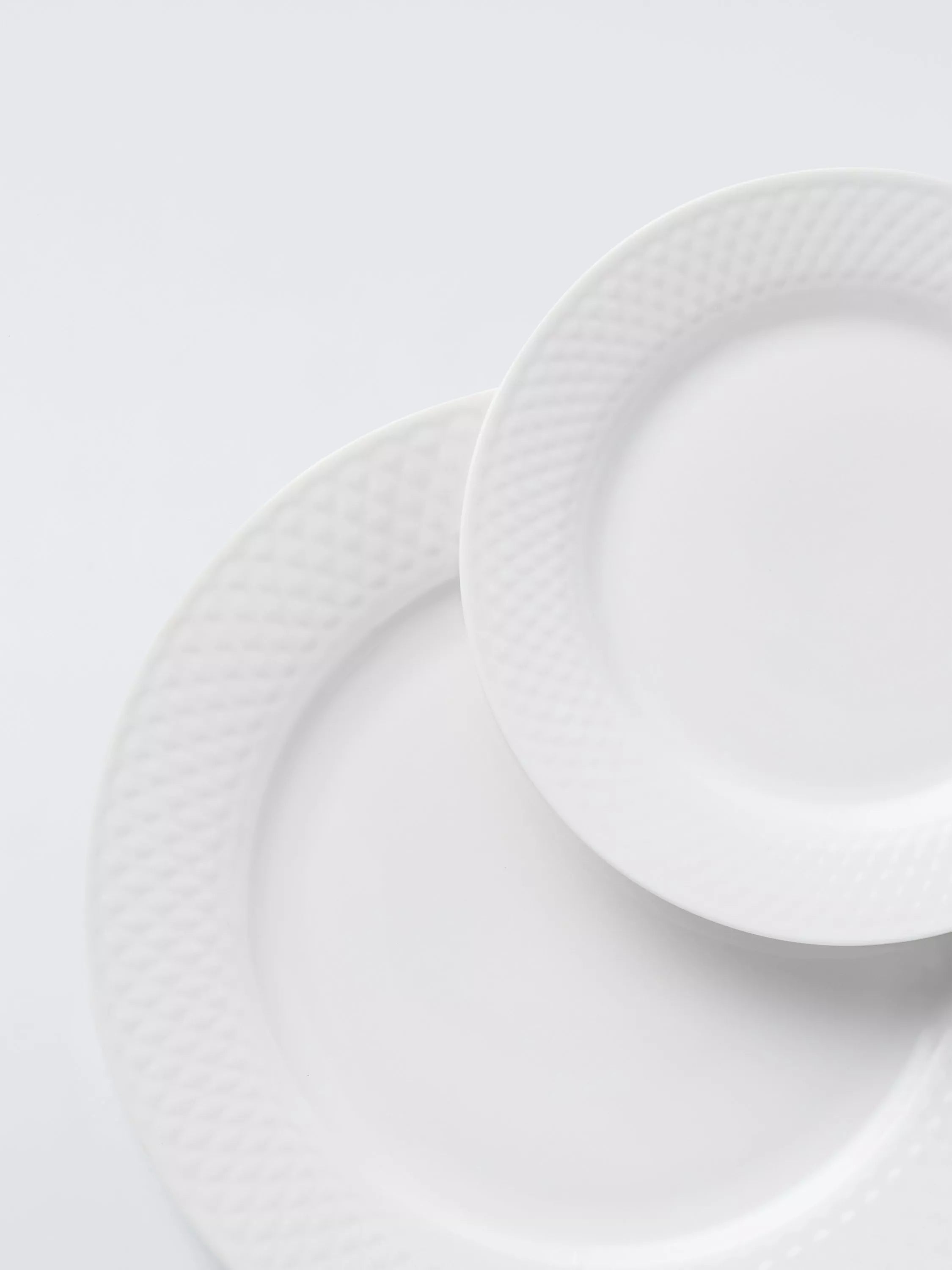 John Lewis Lattice fine china dinnerware set 12 piece - British product