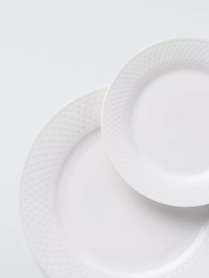 John Lewis Lattice fine china dinnerware set 12 piece - British product