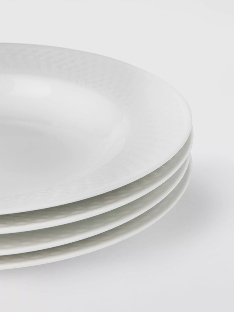 John Lewis fine china pasta bowls set of 4 - British product