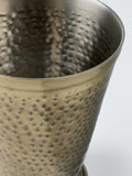 John Lewis hammered stainless steel chip pot 11cm gold, imported from the UK