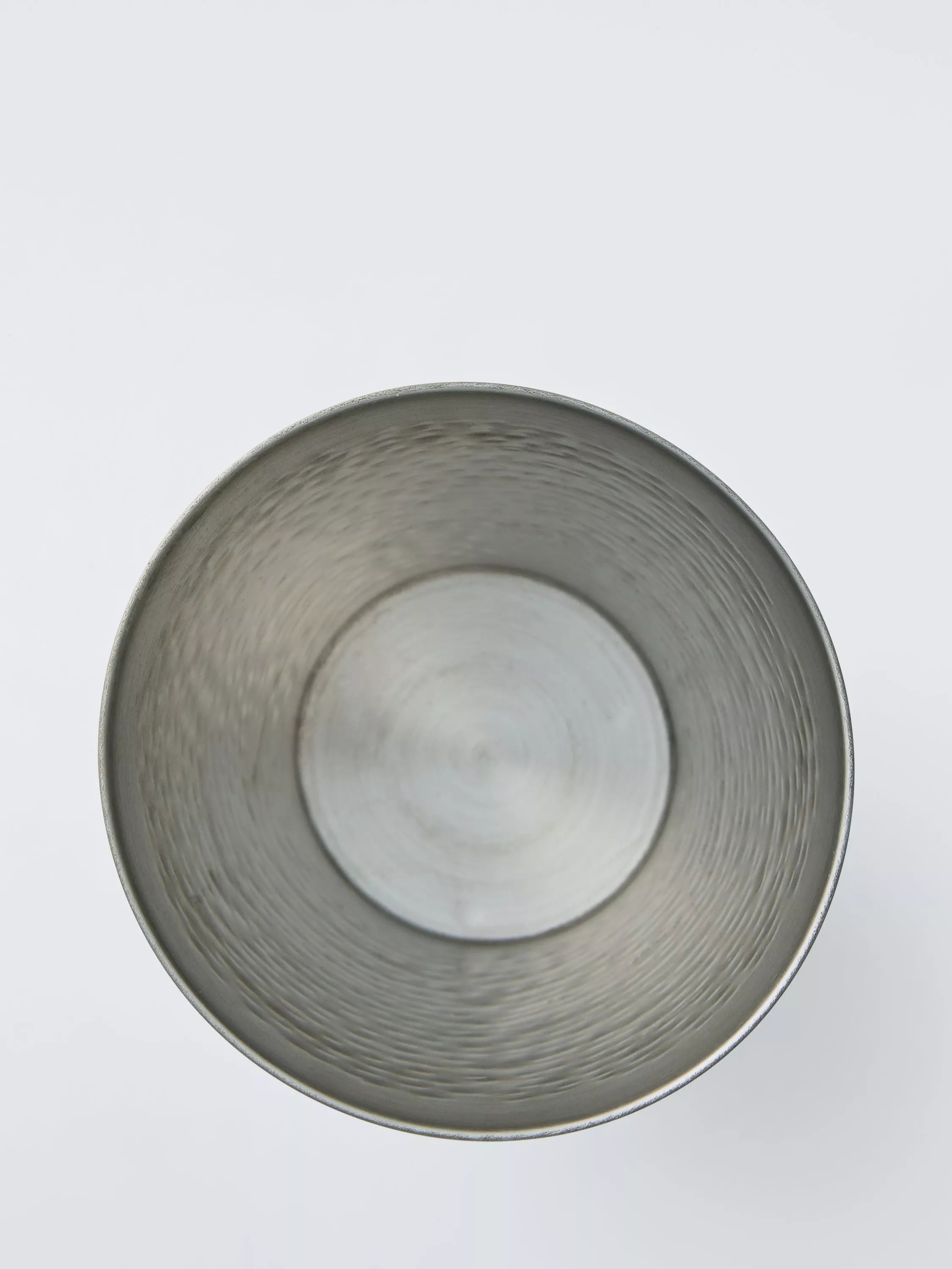 John Lewis hammered stainless steel chip pot 11cm gold, imported from the UK
