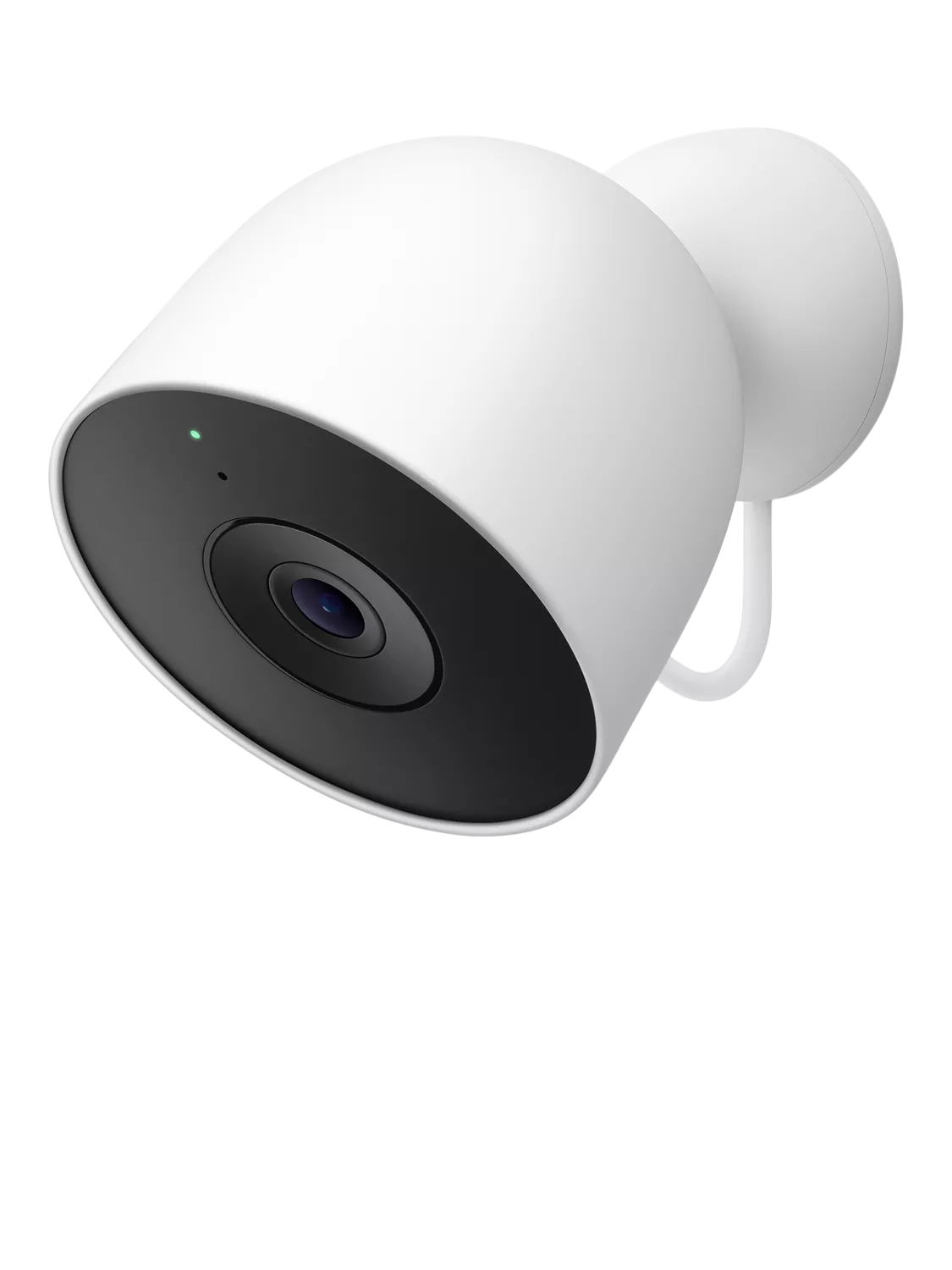 Google Nest Cam Outdoor Security Camera, Wired, Snow