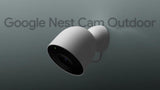 Google Nest Cam Outdoor Security Camera Snow, imported from the UK