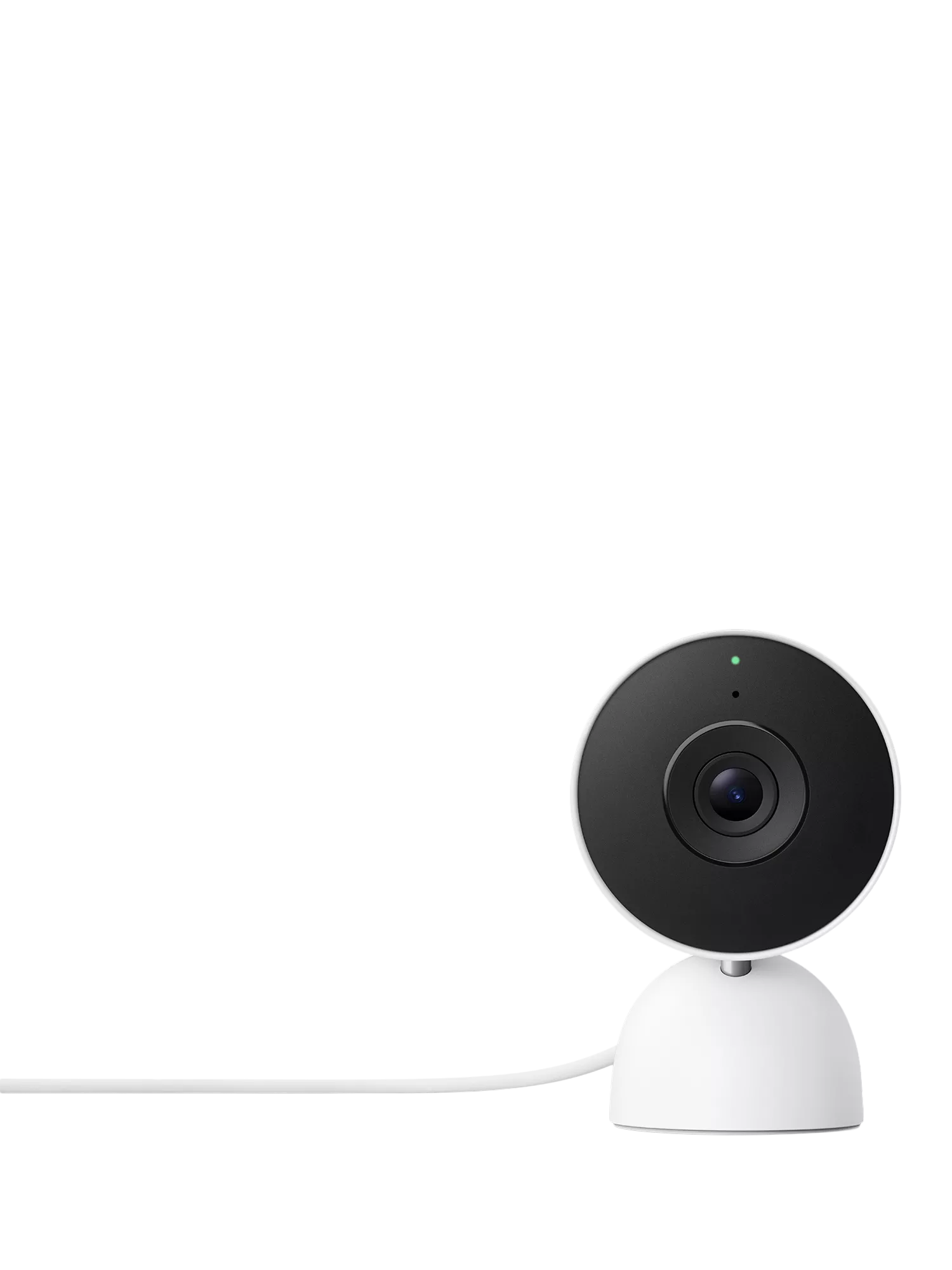 Google Nest Cam Indoor wired security camera Snow - British product