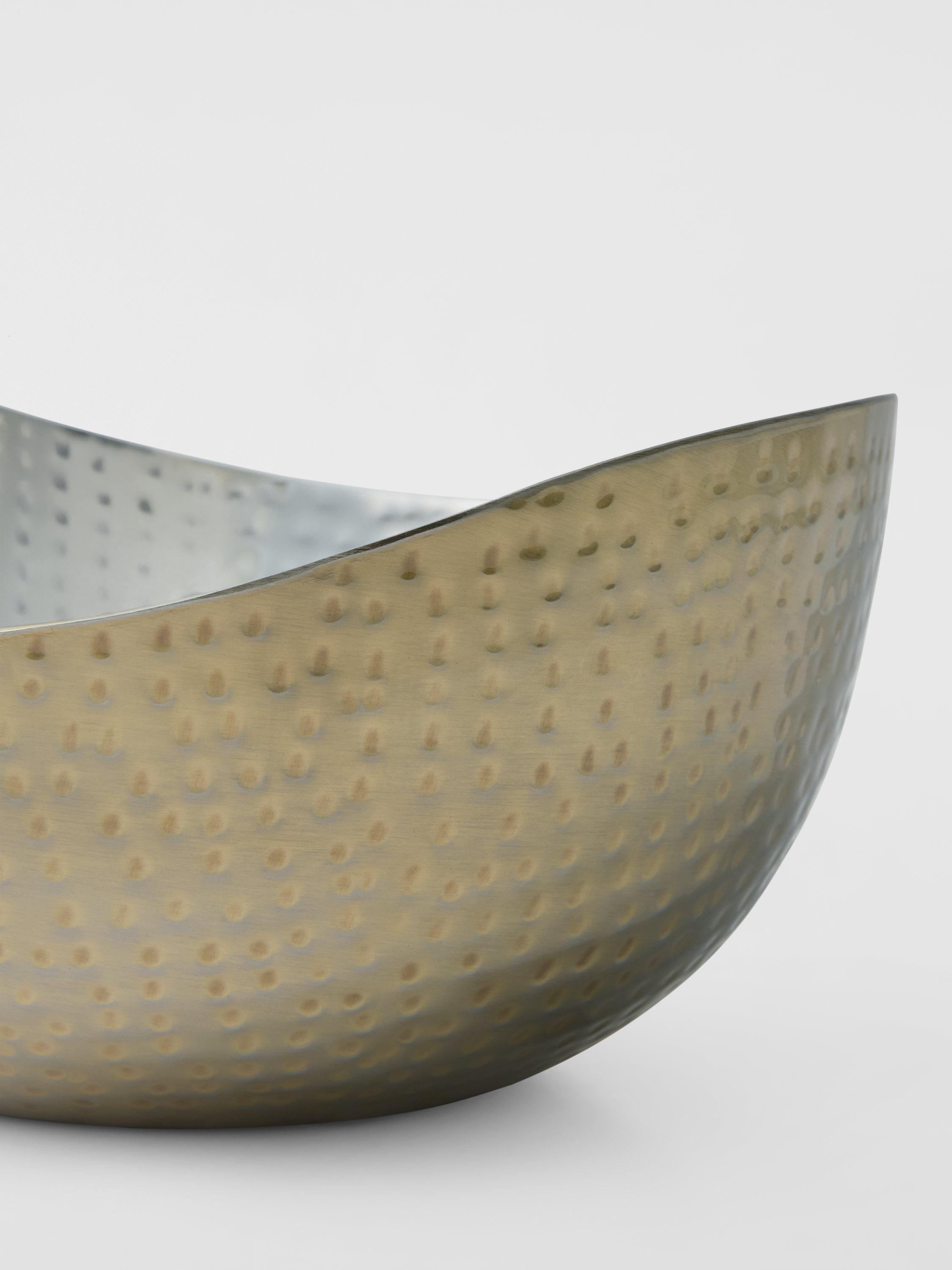 John Lewis hammered gold bowl 15cm, imported from the UK