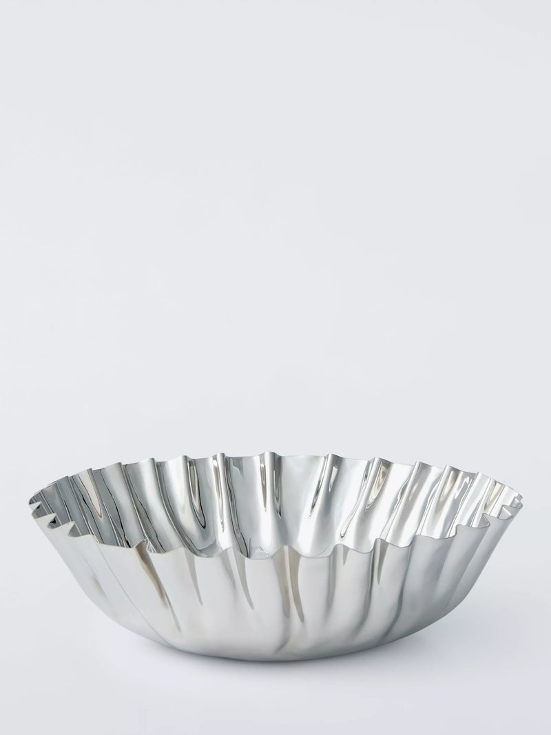 John Lewis pleated serve bowl 24cm, imported from the UK