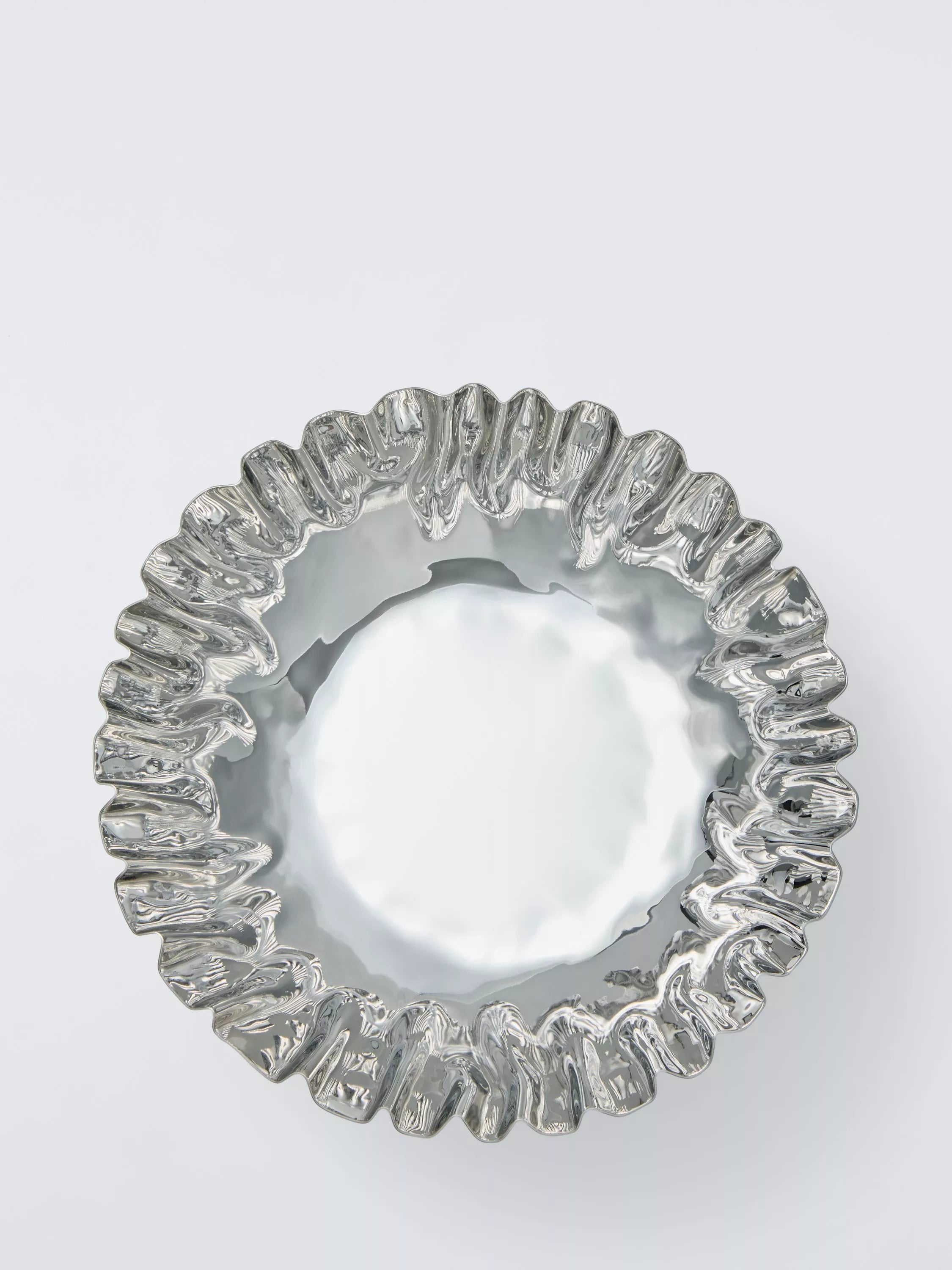 John Lewis pleated serve bowl 24cm, imported from the UK