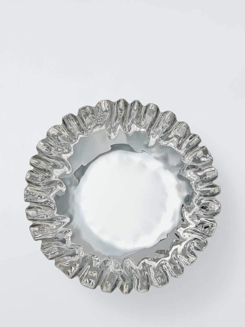 John Lewis pleated serve bowl 24cm, imported from the UK