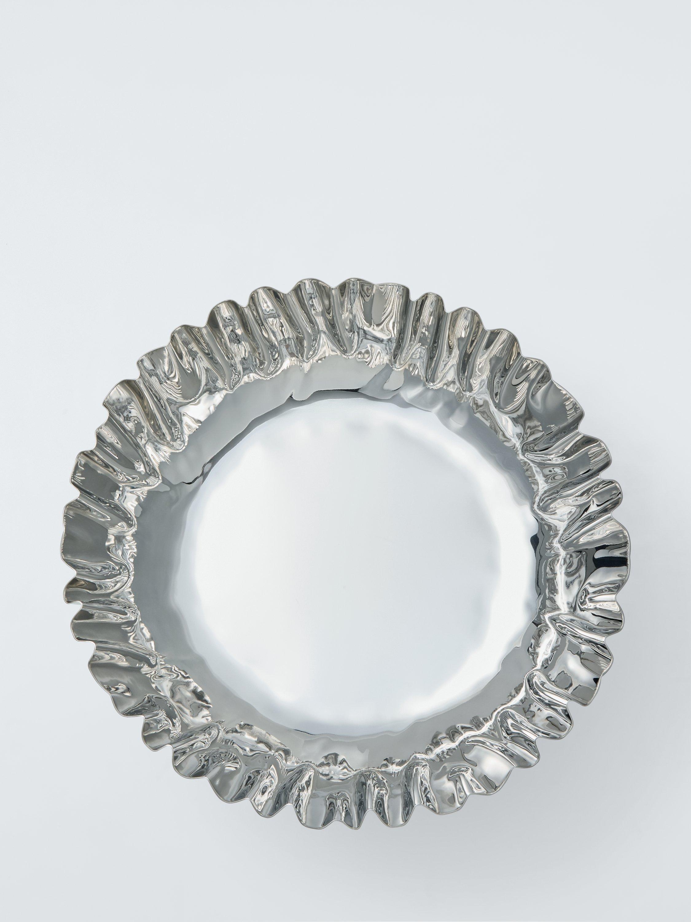 John Lewis stainless steel serve bowl 32cm, imported from the UK