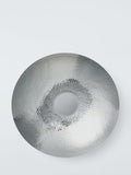 John Lewis hammered serving plate gold and silver 36cm (British brand)