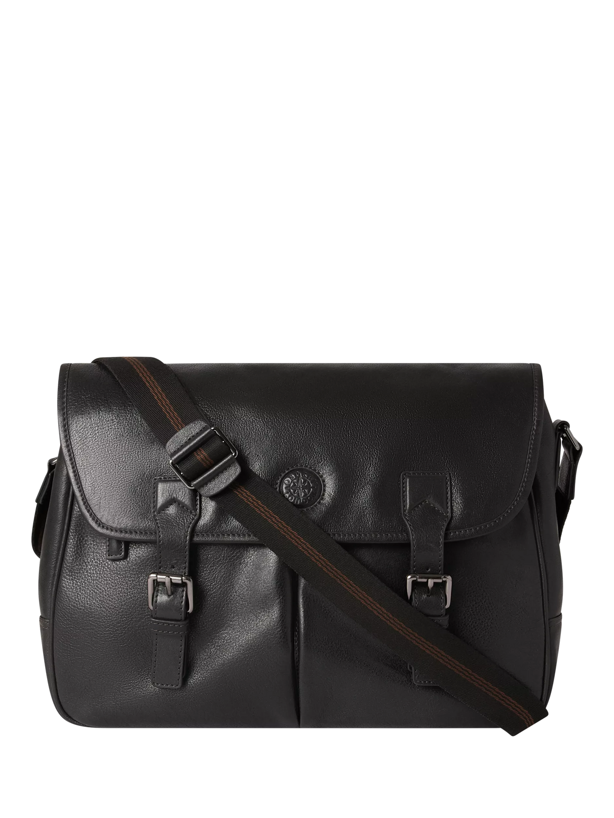 OSPREY LONDON Compass Saddle Bag in premium Milano leather, UK version