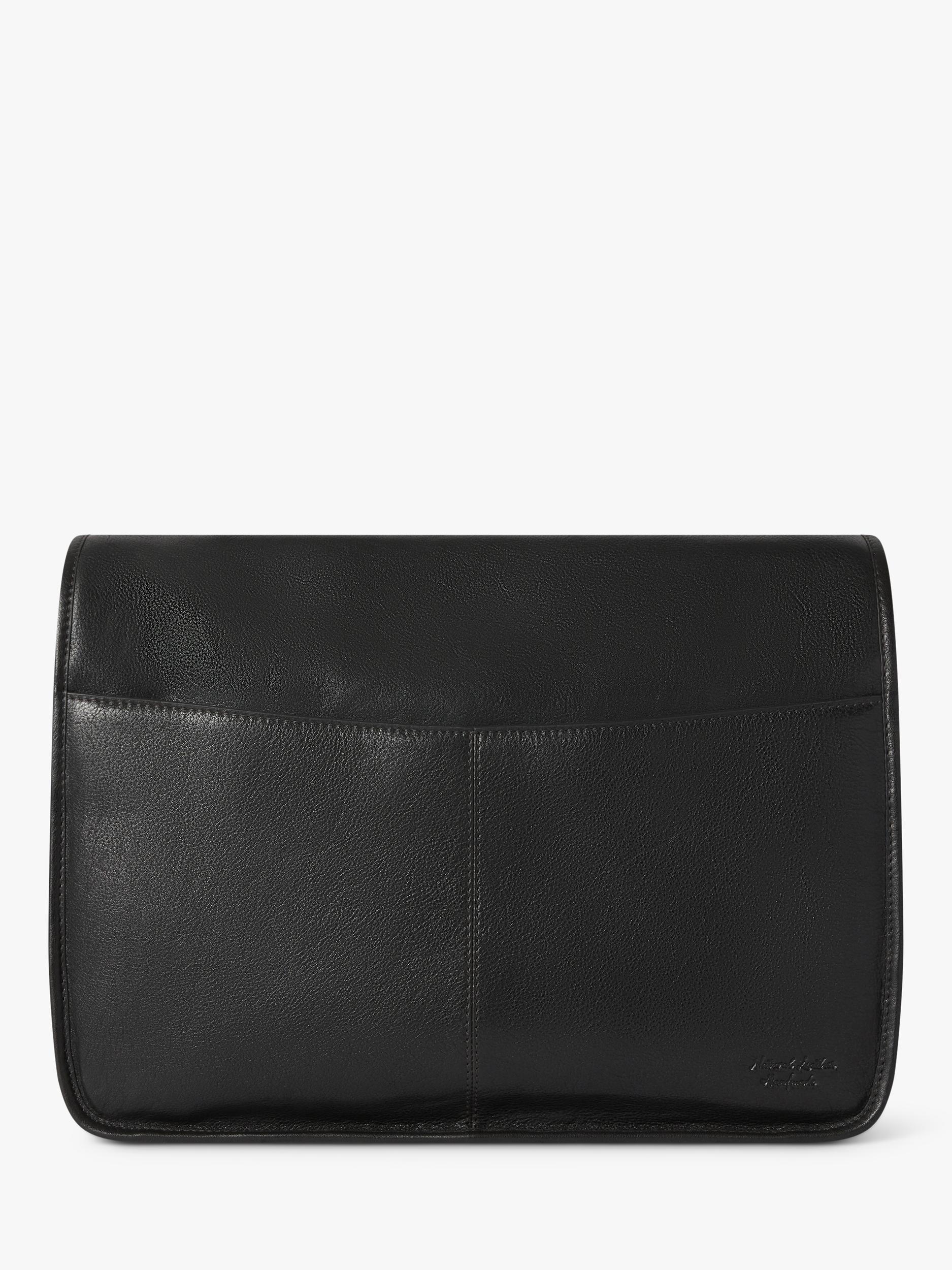 OSPREY LONDON Compass Saddle Bag in premium Milano leather, UK version