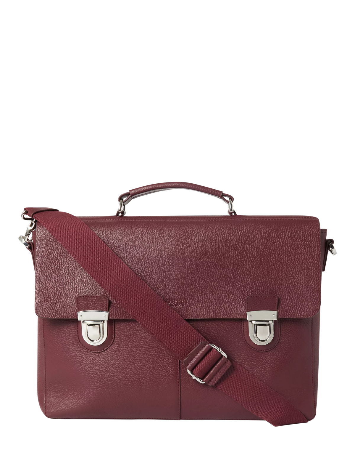 OSPREY LONDON Forest Leather Briefcase