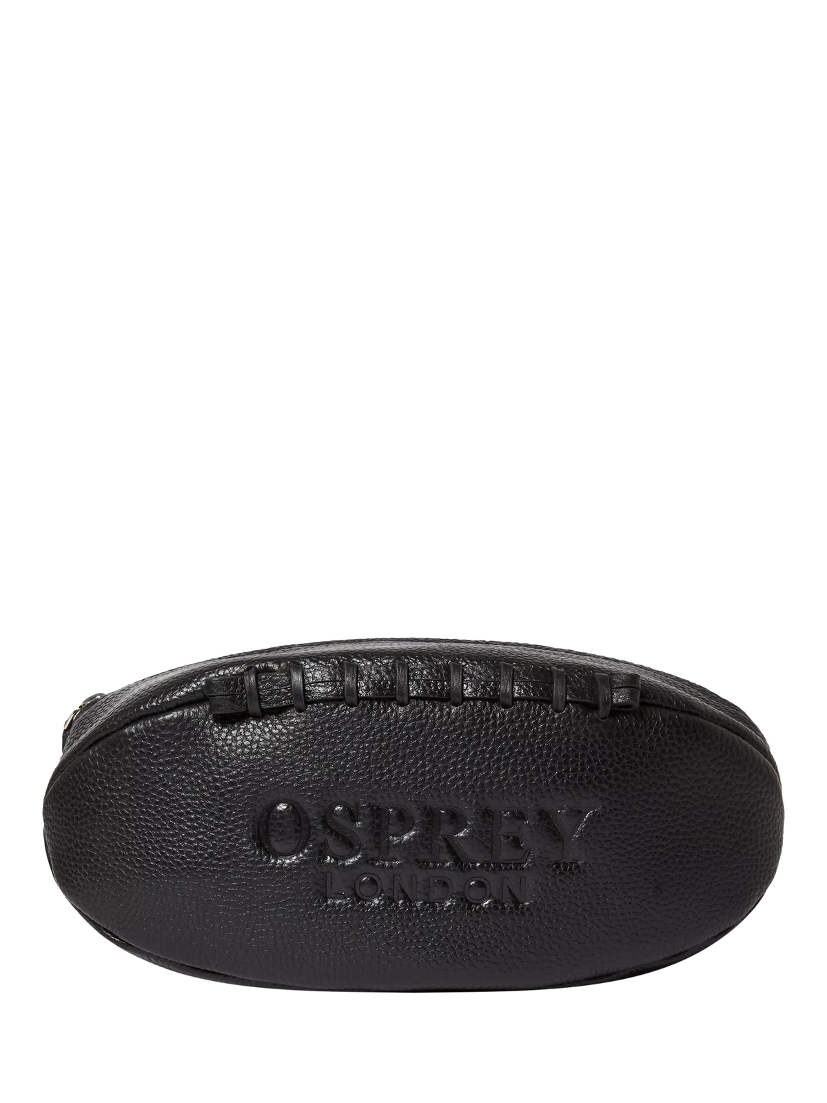 OSPREY LONDON Rugger leather wash bag (British brand)