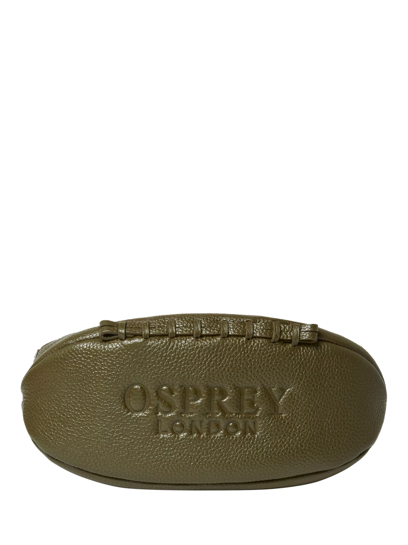 OSPREY LONDON Rugger Leather Wash Bag