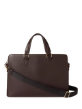 OSPREY LONDON Mercury leather laptop bag - British product