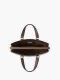 OSPREY LONDON Mercury leather laptop bag - British product
