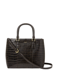 OSPREY LONDON Adaline leather workbag dove grainy hide (British brand)
