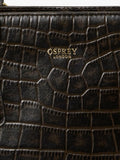 OSPREY LONDON Adaline leather workbag dove grainy hide (British brand)