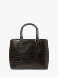 OSPREY LONDON Adaline leather workbag dove grainy hide (British brand)