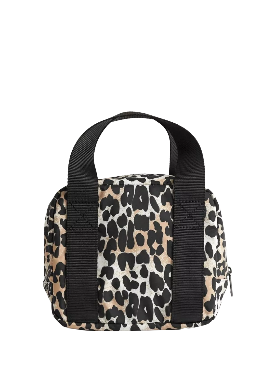 Finnsøn Ebba Cool Bag leopard print, lightweight insulated bag (British brand)