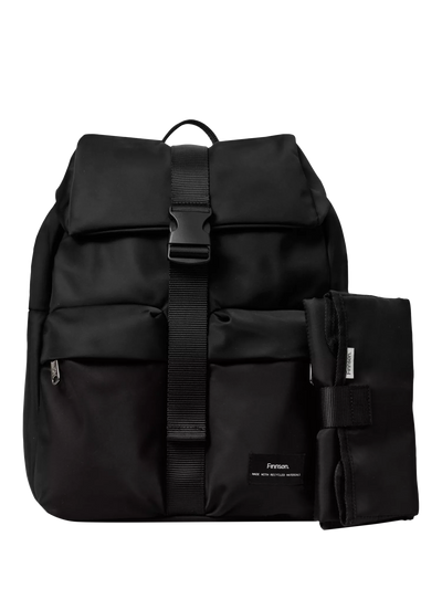 John Lewis Finnsøn Elise Backpack Changing Bag, Black- Buy online at McGrocer