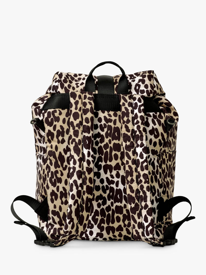 Finnsøn Elise backpack changing bag leopard (British brand)