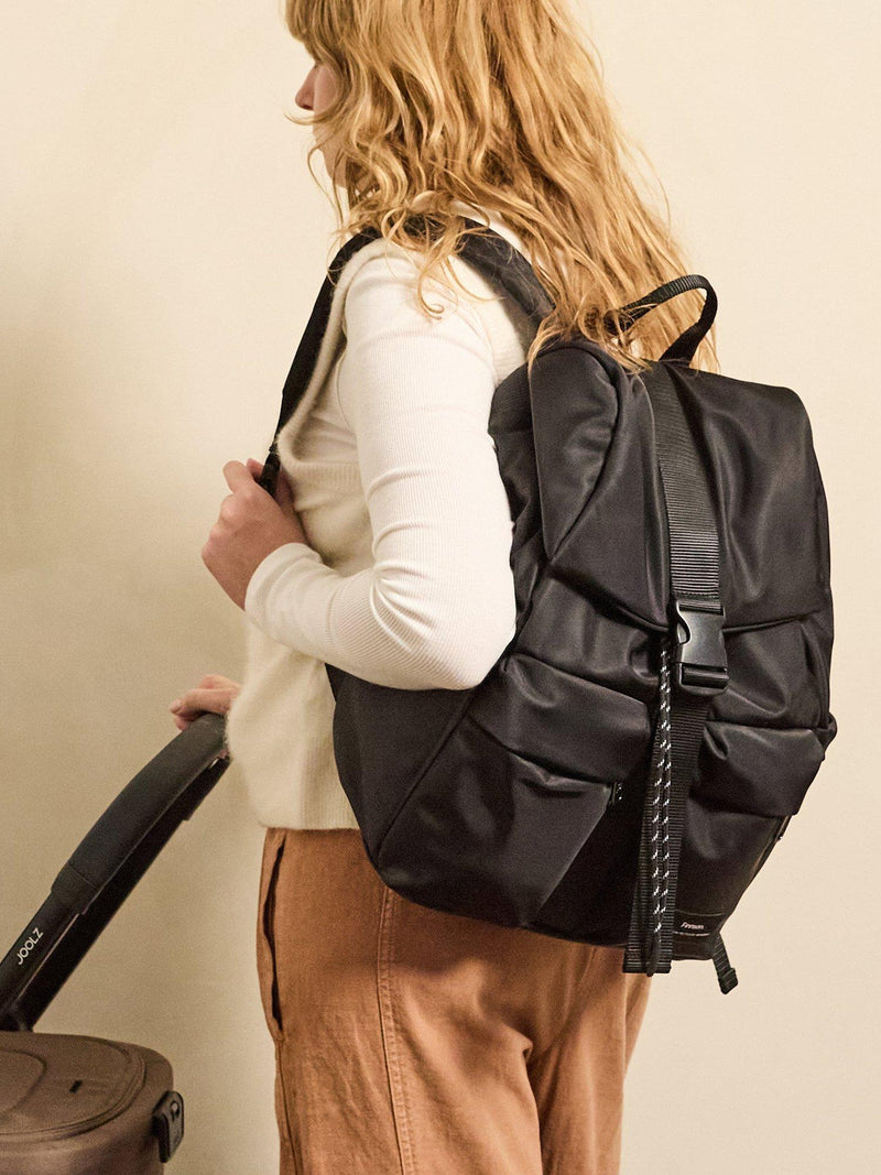 Finnsøn Elise backpack changing bag leopard (British brand)
