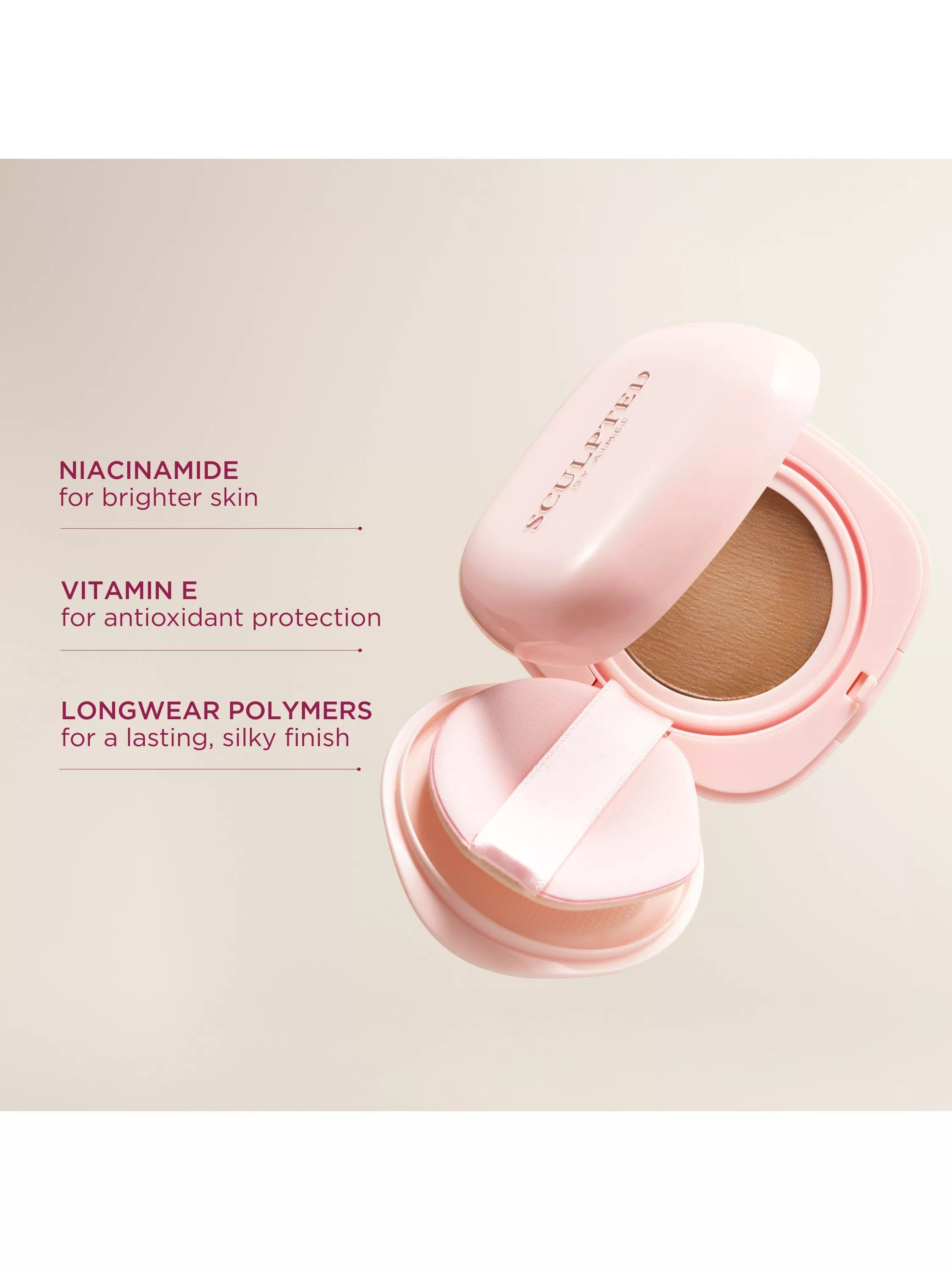 Sculpted by Aimee Cream Cushion Foundation 15g, UK version