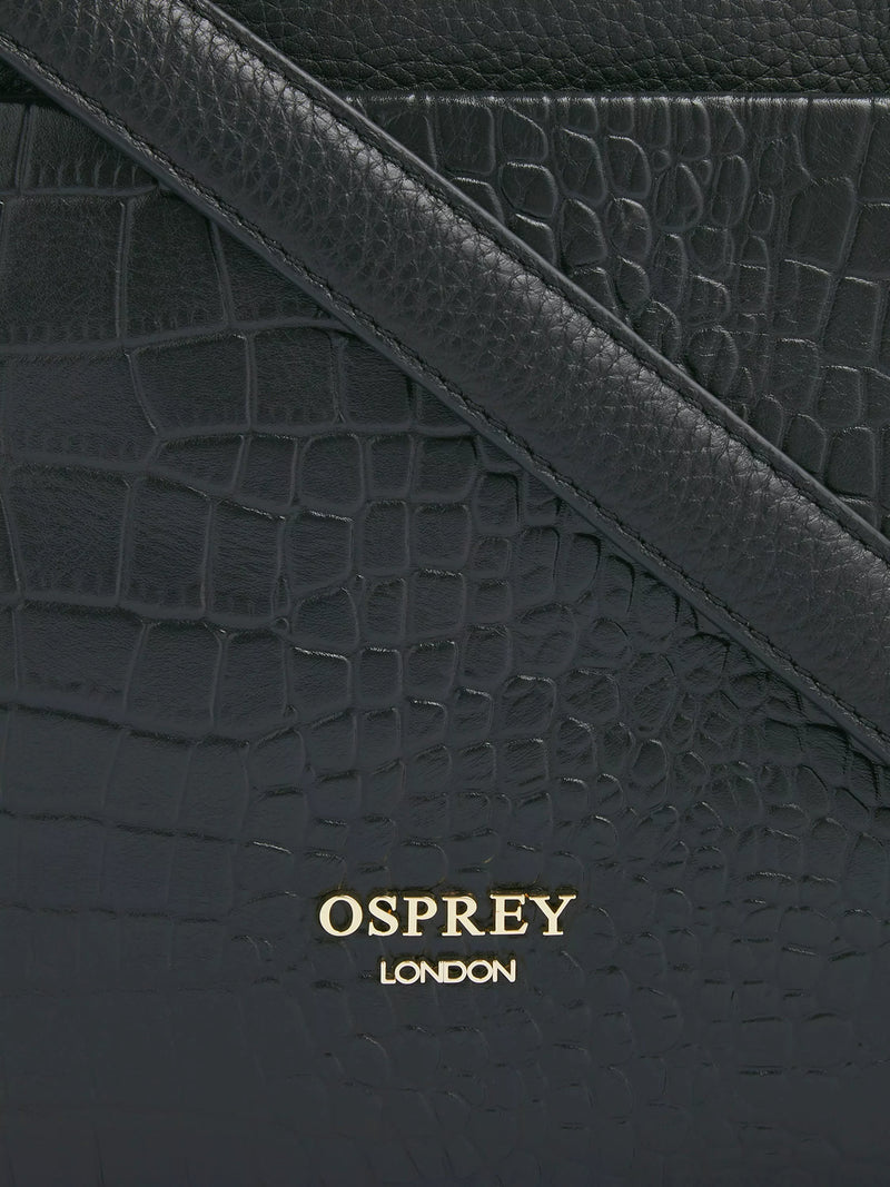 Osprey London Kellie leather laptop satchel (British brand)