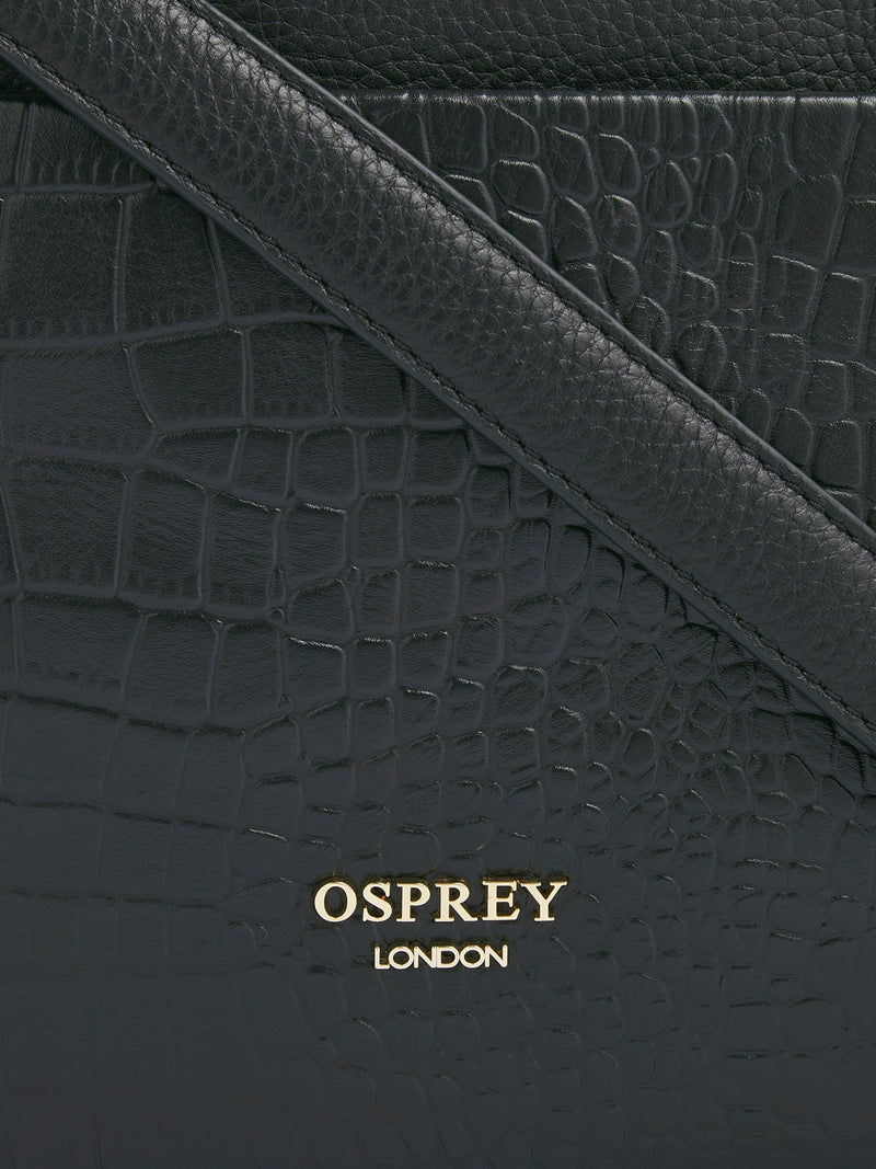 Osprey London Kellie leather laptop satchel (British brand)